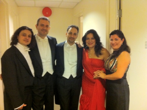 Alfredo García, Miquel Ramón, Gustavo Peña, Nancy Fabiola and Cristina Faus