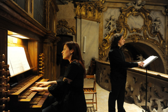 Singing and organ concert