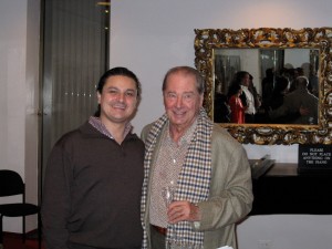 Con el maestro Rafael Frühbeck de Burgos en Nueva York