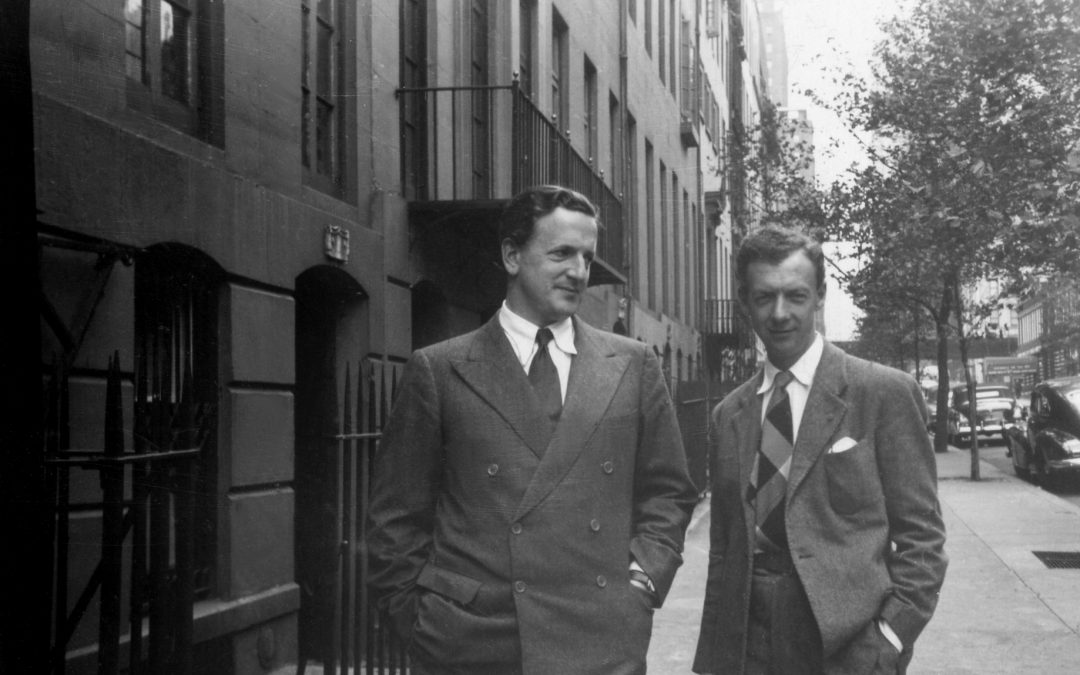 Benjamin Britten con su compañero sentimental, el tenor Peter Pears